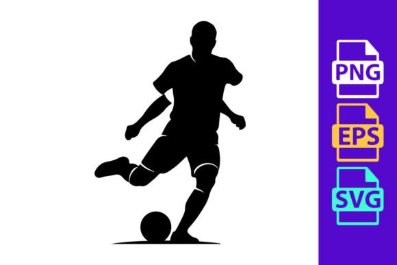 Capturing the Goal: The Soccer Player Kicking a Ball in Action S Design