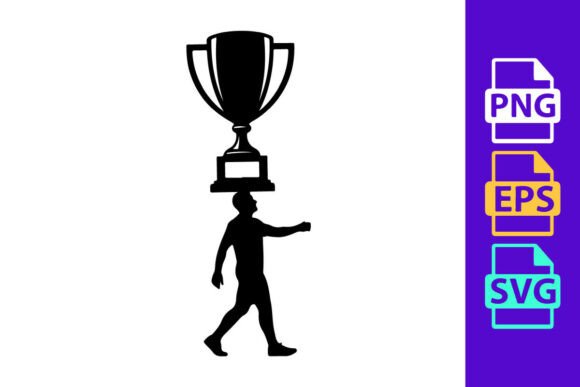 Celebrate Victory: The Dynamic Spirit of This Football Clipart