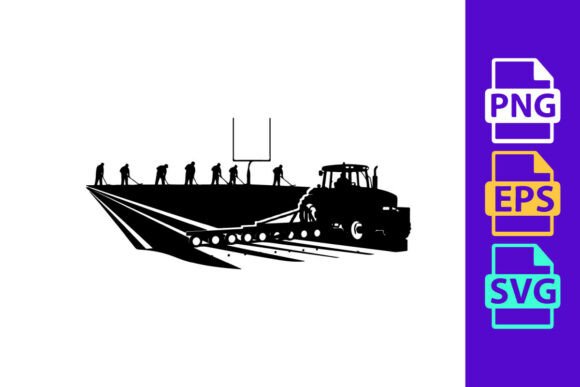 Dynamic Motion: Tractor Hauling a Trailer with People St