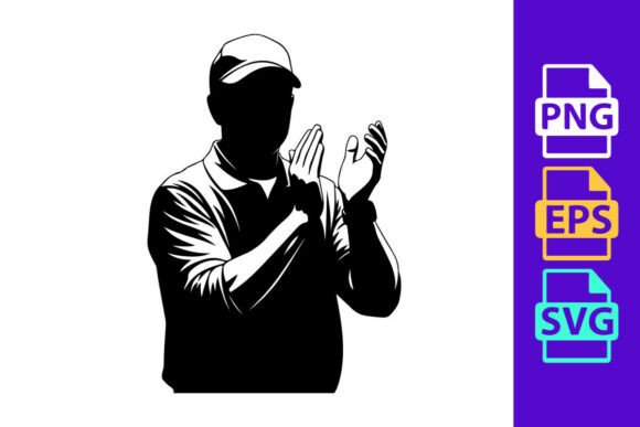 Dynamic Motion: Using the Baseball and Football Silhouette Clipart in Modern Design