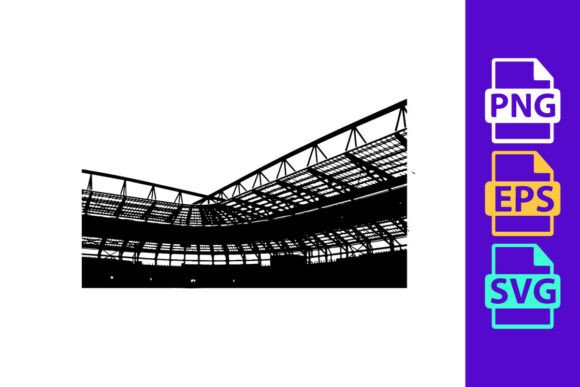 Indus Football Silhouette: Bold Vector Design for Creators