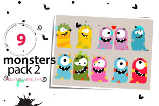 Monster Pack II: Unlock High-Res SVG Sticker Creativity