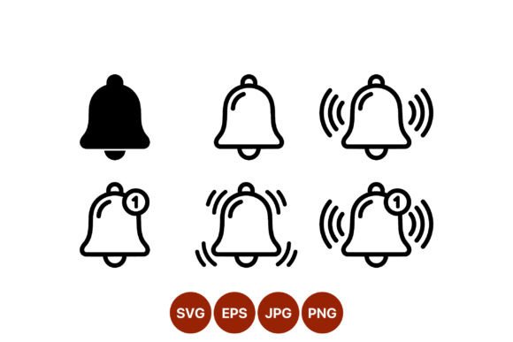 Notification Bell Icon Set: A Versatile Visual Toolkit
