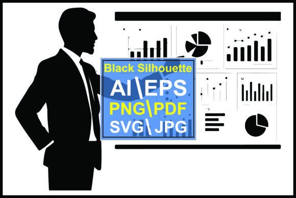 Silhouette Businessman Presenting Data: A Guide to Visual Storytelling