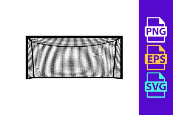 Soccer Goal Net with Rectangular Frame: A Dynamic Design Asset