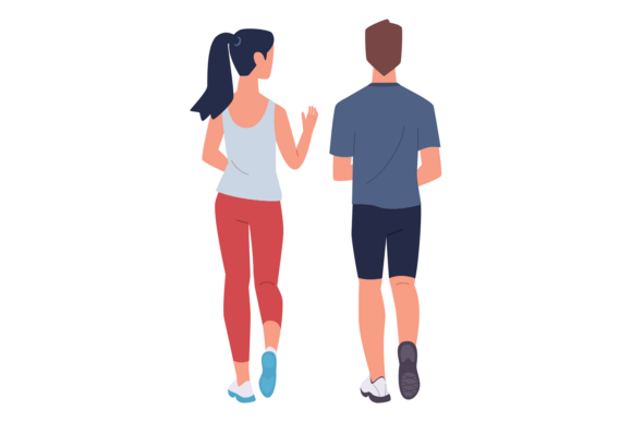 Two People Walking Together: Casual Coup's Design Appeal